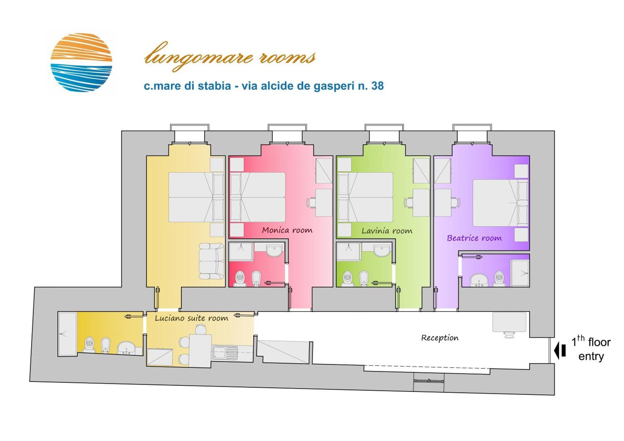 lungomare rooms Castellammare di Stabia Exterior foto